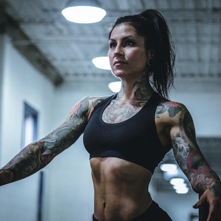 Yoga and wellness studio with natural lighting